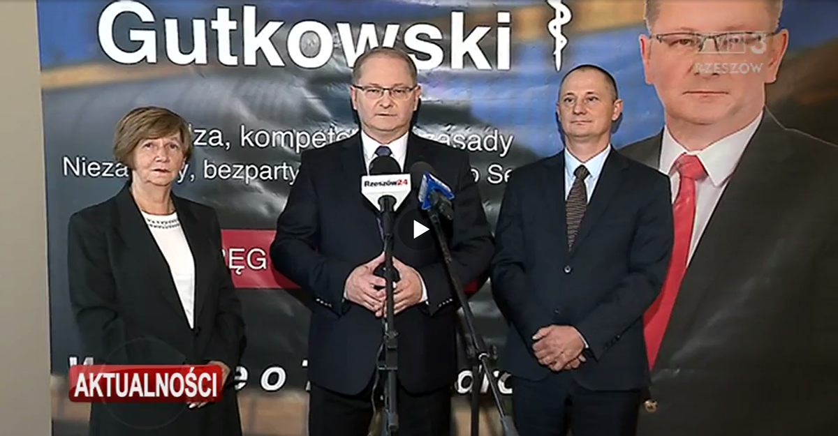 Prof. Krzysztof Gutkowski, niezależny kandydat do Senatu, o służbie zdrowia.